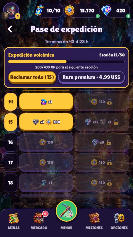 Pase de expedición