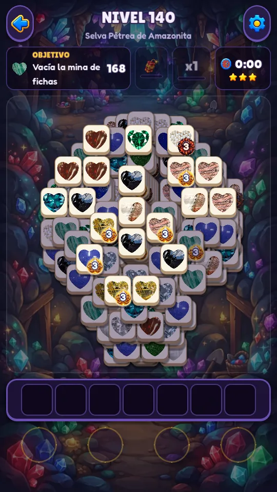 Ein Spiel mit Spezialsteinen